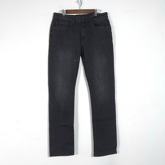 Buffalo David Bitton Jeans Other - Buffalo David Bitton Jeans Ash-X Slim Stretch Mens Sz 33x34 Black Rinse NWT